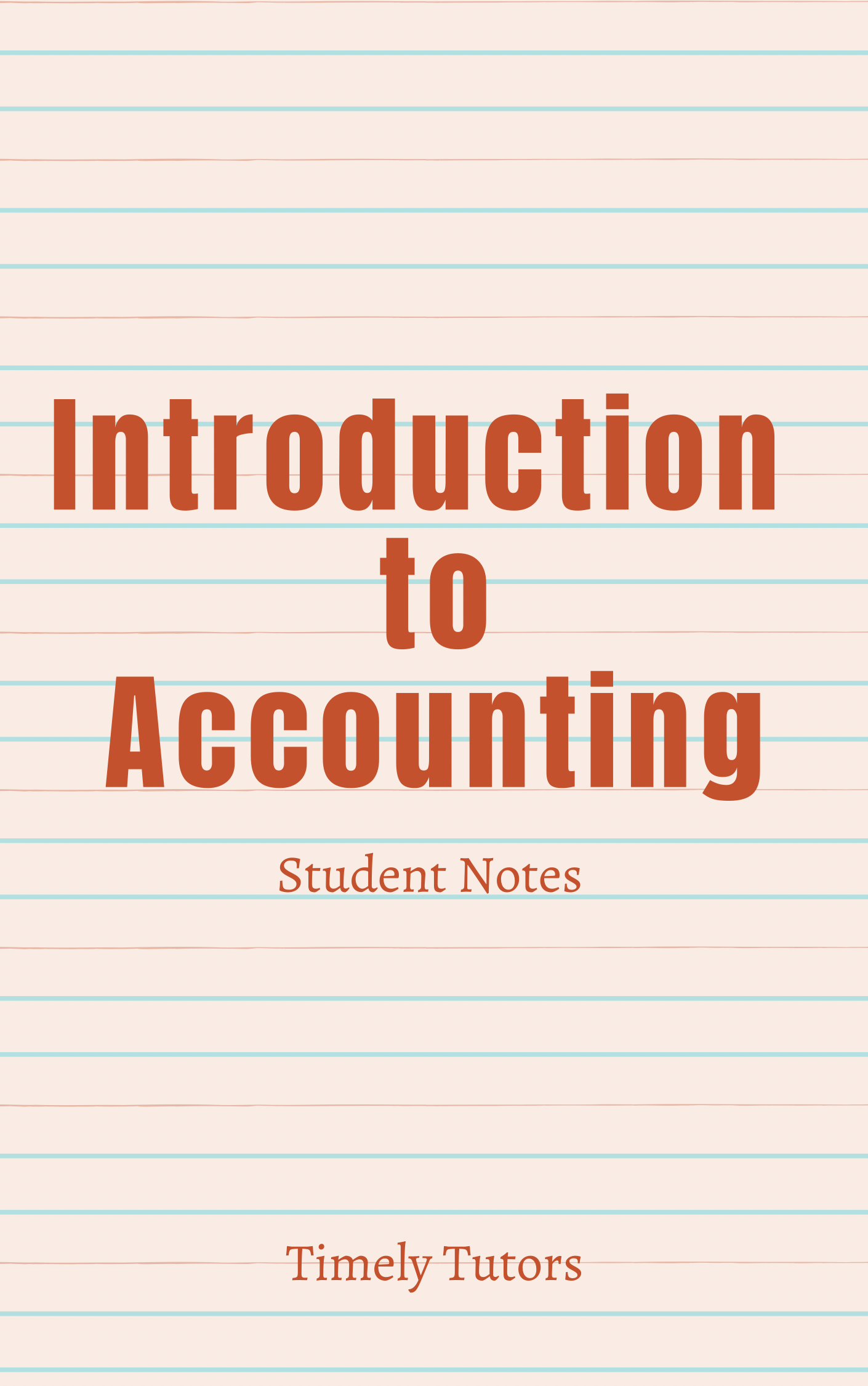 Introduction to Accounting Notes